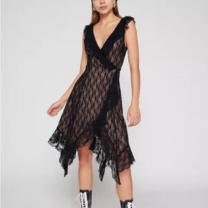 NWT UO Kimchi Blue Indy Lace Midi Dress